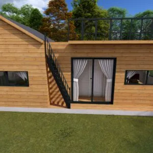 26m2 Sabit Tek Katlı Tiny House