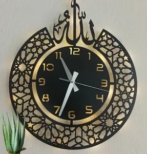 Dekoratif Metal Saat