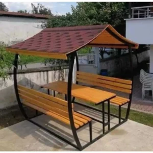 Japon Çatı Model Ahşap Kamelya/çardak