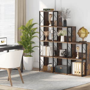 Çok Raflı Dekoratif Kitaplık