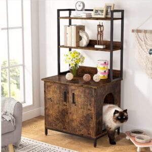 Çok Amaçlı Dolap Kedi Ve Köpek Yuva Sistemli Model