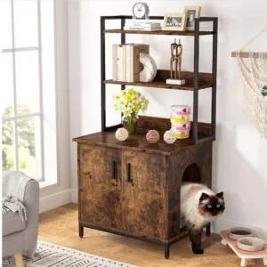 Çok Amaçlı Dolap Kedi Ve Köpek Yuva Sistemli Model