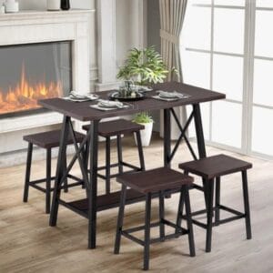 4 Kişilik Masa Ve Tabure Takımı