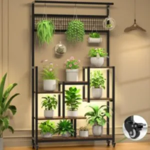 ışıklı çiçeklik