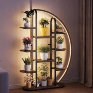 ışıklı çiçeklik