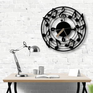 Dekoratif Metal Saat