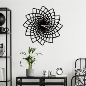 Dekoratif Metal Saat