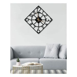 Dekoratif Metal Saat