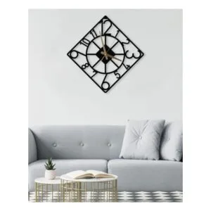 Dekoratif Metal Saat