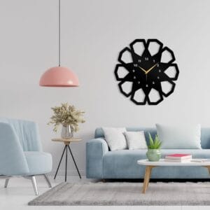 Dekoratif Metal Saat