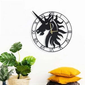 Dekoratif Metal Saat