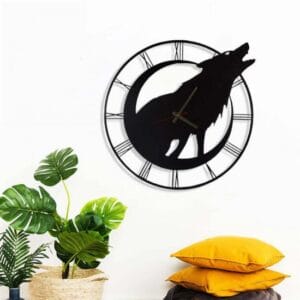 Dekoratif Metal Saat