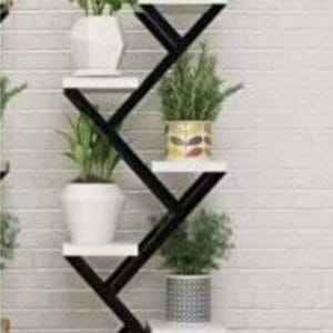 5 raflı metal çiçeklik